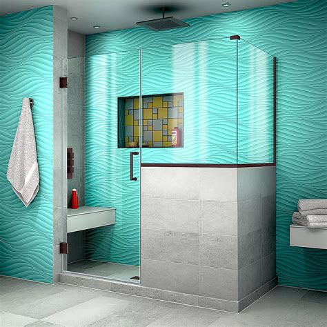dreamline unidoor             shower enclosure clear glass