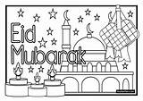 Raya Ramadan sketch template