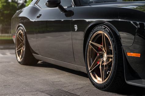 dodge challenger  staggered wheels tires suspension package
