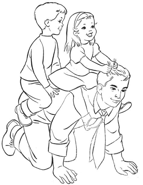 paw patrol ultimate rescue father  daughter coloring pages fathers