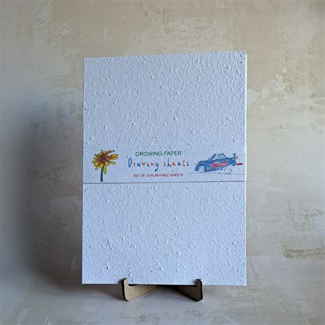 drawing sheets handmade plantable recycled seed paper sheets manufacturer