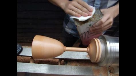 woodturning projects turning  wooden goblet youtube