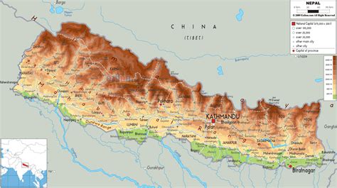 Nepal Map Mapofmap1