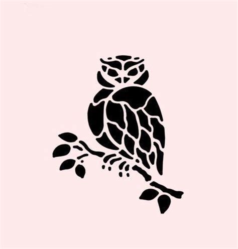 owl stencil ebay