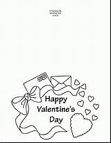 Printable Card Coloring Cards Valentine Valentines Happy Choose Board Kids Color Templates Pages sketch template