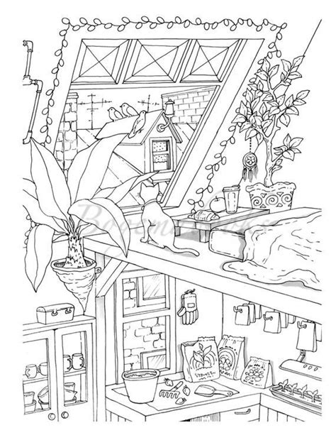 printable coloring pages aesthetic randy kauffmans coloring pages