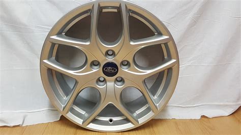 alloy wheels ford focus st model   pcd silver wheel tech sa
