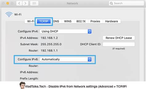 disable ipv  mac  verified methods
