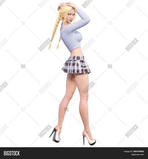 حادث كم بارع Hot Blonde Short Skirt