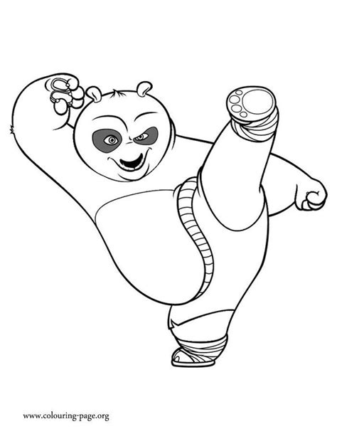 kung fu panda  coloring pages coloring home