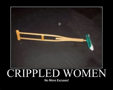 crippled women