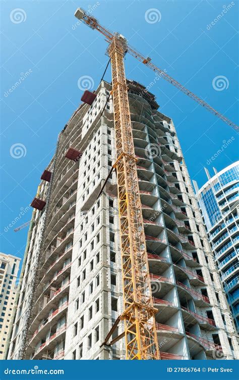 construction site  dubai stock photo image  arabia