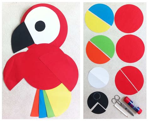 awesome parrot themed crafts obsigen