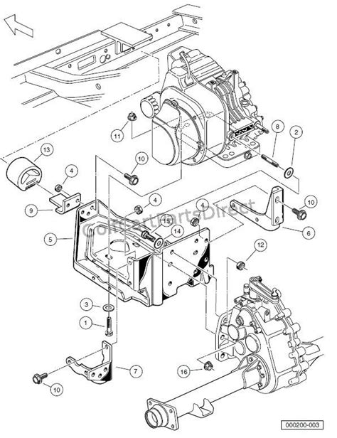 club car precedent parts diagram