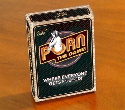 porn the game board game your source for