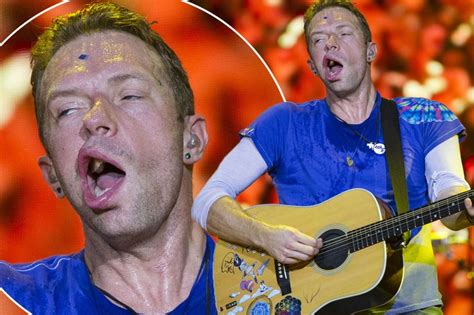 You Won T Believe The Face Chris Martin Pulled During Coldplay S