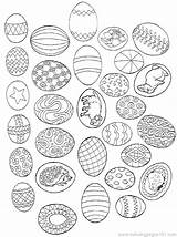 Easter Egg Eggs Designs Drawing Coloring Pages Easy Drawings Patterns Template Kids Hunt Simple Printable Detail Getdrawings Colouring Getcolorings поделки sketch template
