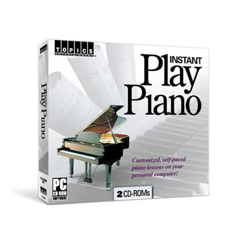 instant play piano  cd rom set master  piano  cdrom