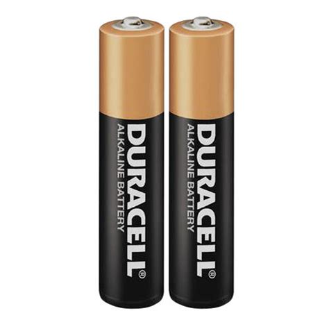 Duracell Aaa 1 5v Alkaline Coppertop Batteries 2 Pack