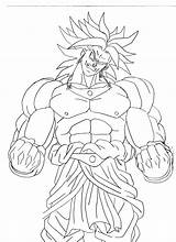 Broly Supafan Albertocubatas 1380 sketch template