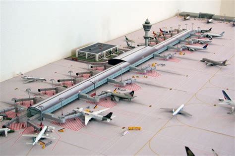 airport diorama designs papermodelerscom