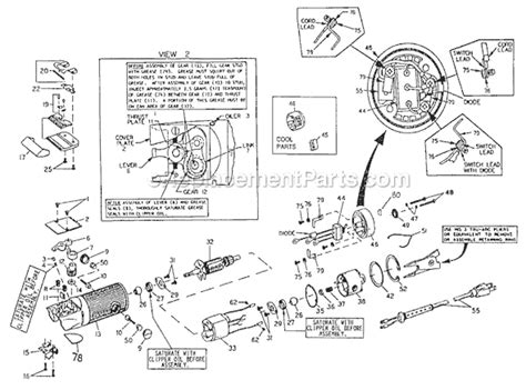 oster pro classic parts list  diagram   ereplacementpartscom