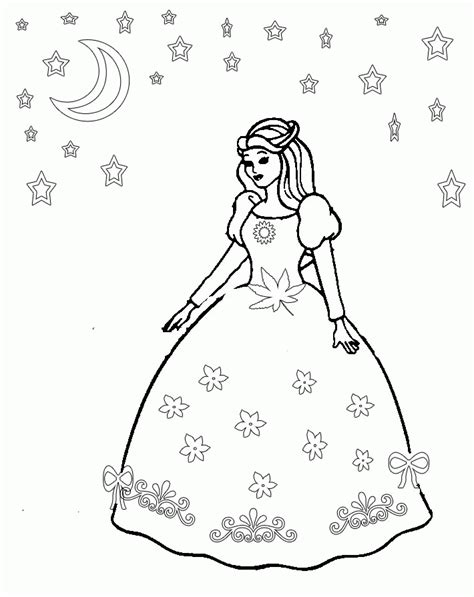 princess  color    create  princess dress coloring