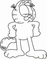 Garfield Coloring Pages Coloringpages101 Color sketch template