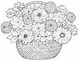 Bunch Coloring Pages Flowers Roses Getdrawings sketch template