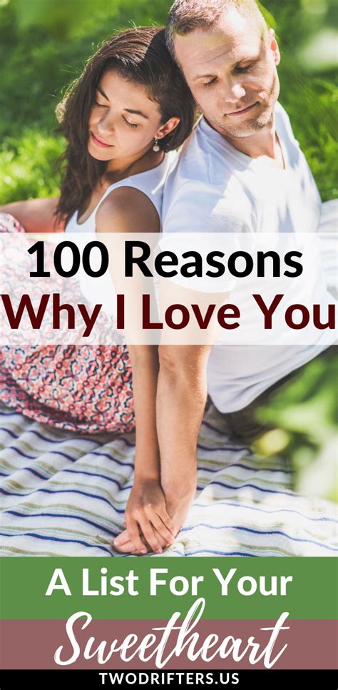 reasons   love  list  gift ideas reasons   love