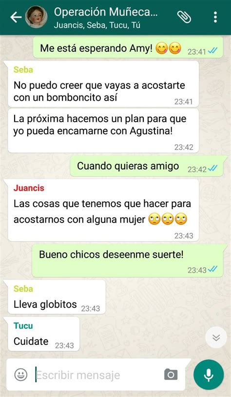 en whatsapp joven inventó terrible excusa para tener sexo con su amiga