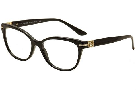 Versace Women U002639 S Eyeglasses 3205b 3205b Gb1 Black