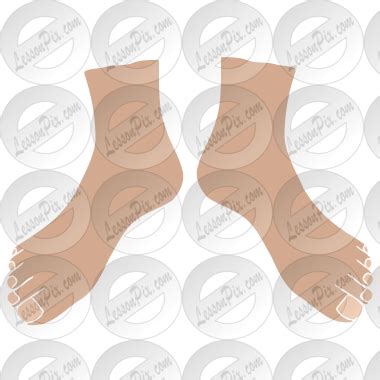feet stencil  classroom therapy  great feet clipart