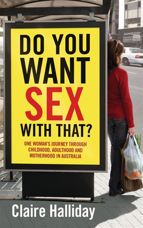 do you want sex with that by claire halliday penguin
