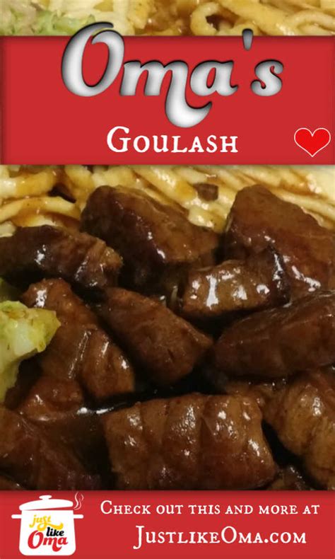️ how to make goulash just like oma