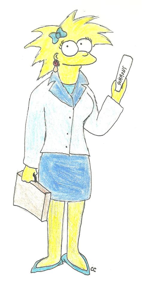 Lawyer Maggie By Thesimpsonsfangirl On Deviantart