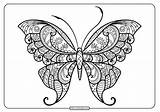 Mandala Butterfly Coloring Pages Printable Pdf Adults Coloringoo Mandalas Insect Whatsapp Tweet Email sketch template