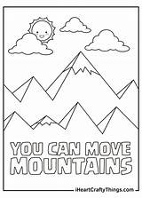 Mountains Iheartcraftythings sketch template