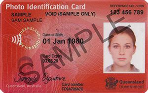 photo identification card transport  motoring queensland government