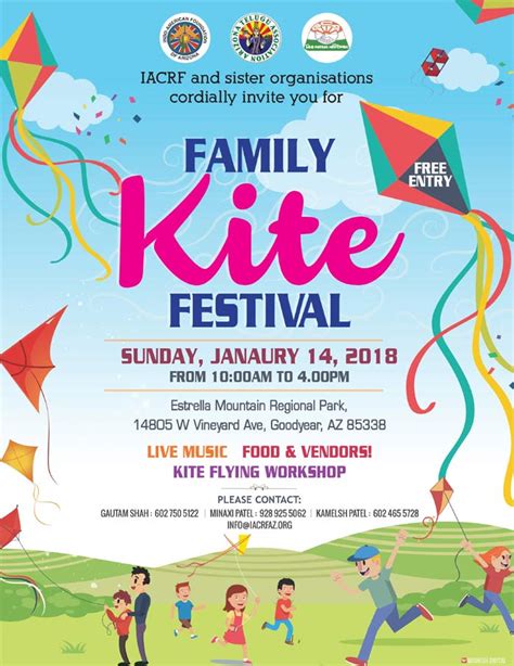 family kite festival  estrella mountain regional park az event