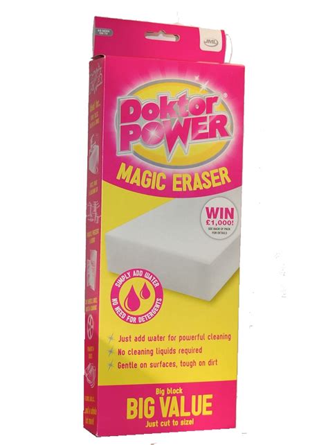 jml doktor power magic eraser big   purpose cleaner block ebay