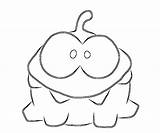 Coloring Pages Rope Cut Om Nom Template sketch template