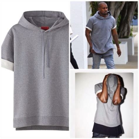 sweater grey short sleeve hoodie wheretoget