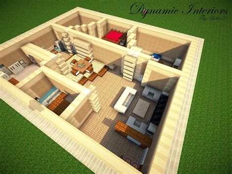 minecraft house layout