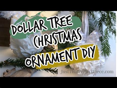 dollar tree christmas ornament youtube