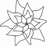 Poinsettia Clipart Clip Christmas Coloring Cliparts Pages Poinsettias Pattern Printable Color Flower Template Digital Library Well Patterns Colouring Soon Clipartbest sketch template