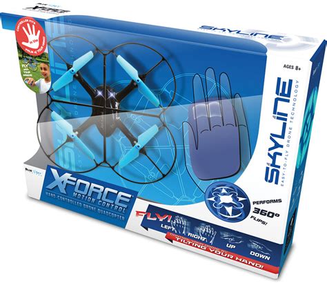 blue sky xforce motion control drone quadcopter imagine  toys
