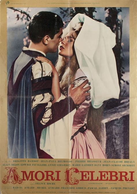 amours celebres 1961 italian double fotobusta poster posteritati