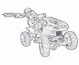 Halo Coloring Pages Master Chief Printable Kids sketch template