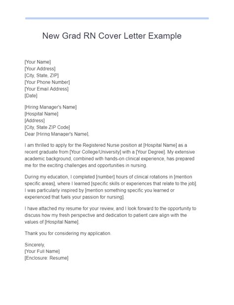 rn registered nurse cover letter examples   write tips